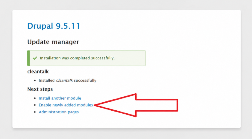Drupal 9 Anti-Spam plugin enable