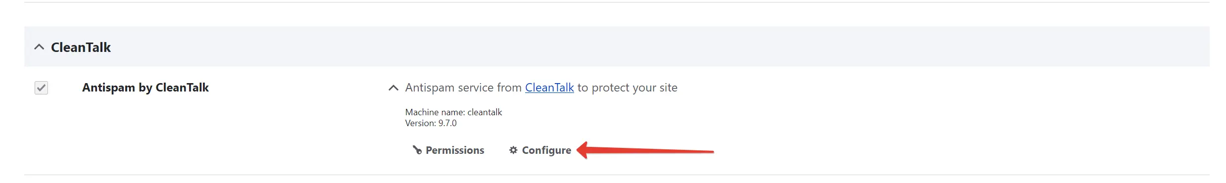 Configure the Anti-Spam module
