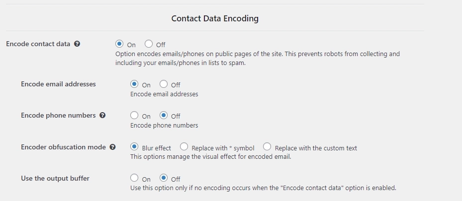 WordPress anti-spam plugin options WordPress anti-spam plugin options