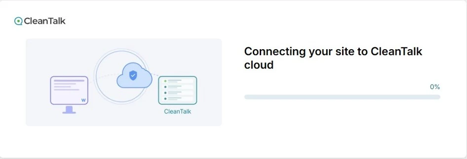 Connect to CleanTalk Cloud. Connect to CleanTalk Cloud.